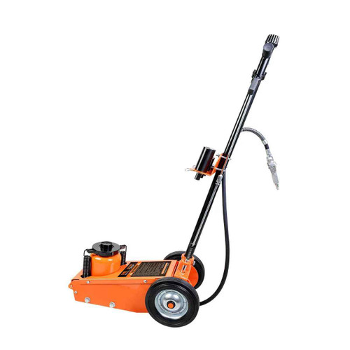 22 Ton (48,000 lb) Professional Air Hydraulic Axle Jack, Pneumatic Control, Double Springs, 17" Lift Height, TMG-AJX22 TMG Industrial