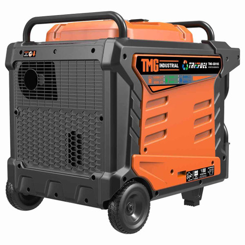 Portable Generator, 10500 Watt Digital Inverter Hybrid Tri-Fuel Capabilities, (Gas/LPG/NG), 8hrs 50% Load Run Time, CETL,ETL Certified For Canada/US, EPA emissions compliance TMG Industrial
