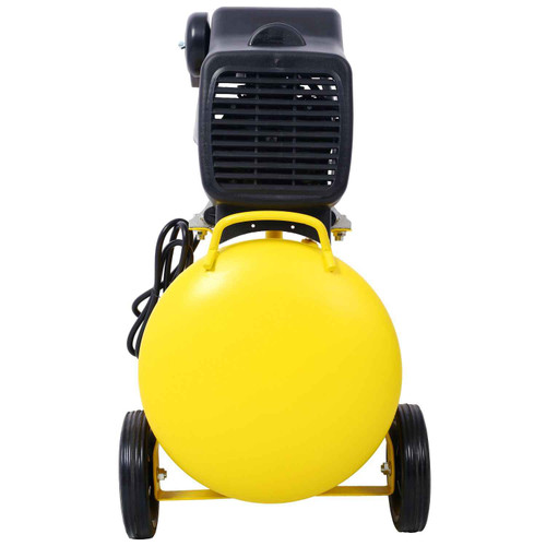 4.5HP Portable 13 Gallons Oil-Lubricated Air Compressor Tank Ultra Quiet Horizontal Tank Adjustable Pressure with Built-in Wheel Osakapro