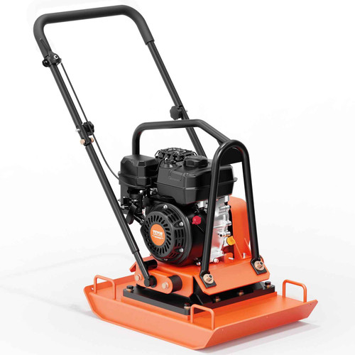 Plate Compactor 7.0 HP Engine 432 sq. in Plate 5400 RPM Ground Compactor Rammer Vevor
