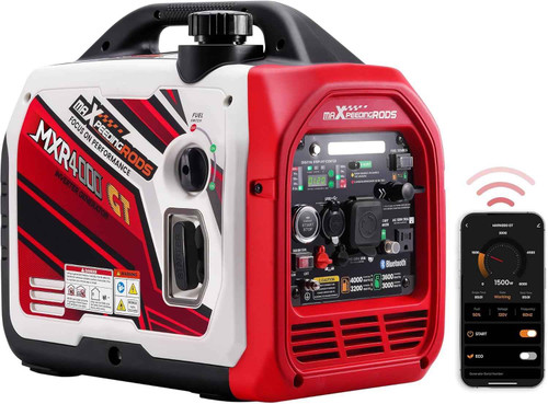 MXR4000GT | 4000W Bluetooth Start - Dual Fuel Inverter Generator MXR
