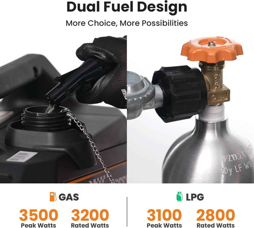 MXR3500S Quiet Inverter Generator 3500W Remote Start MXR (MaXpeedingRods)