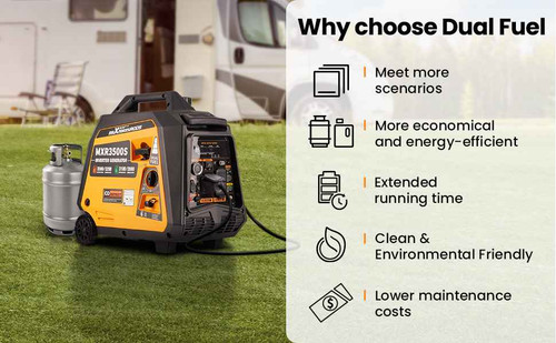 MXR3500S Quiet Inverter Generator 3500W Remote Start MXR (MaXpeedingRods)