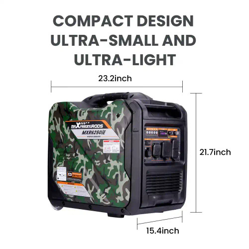 MXR6250IE 5500-Watt Portable Inverter Generator MXR (MaXpeedingRods)