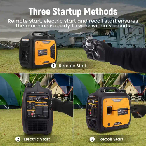MXR5000IE 5000W Electric-Start Inverter Generator - Remote Start MXR (MaXpeedingRods)