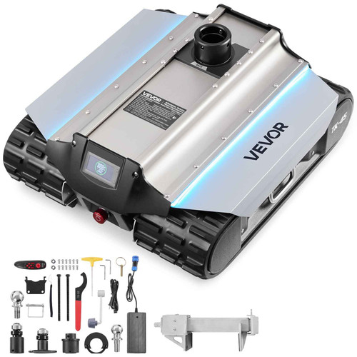 Electric Trailer Mover, 9000 lbs Max Towing Capacity, Remote-Controlled Trailer Mover with 328 ft Wireless Range, Motorised Camper Trolley Kit Fits for Camper RV Caravan Boat Trailer Jack Vevor