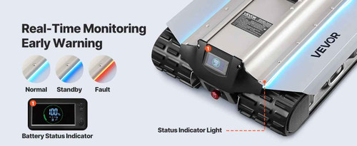 Electric Trailer Mover, 9000 lbs Max Towing Capacity, Remote-Controlled Trailer Mover with 328 ft Wireless Range, Motorised Camper Trolley Kit Fits for Camper RV Caravan Boat Trailer Jack Vevor