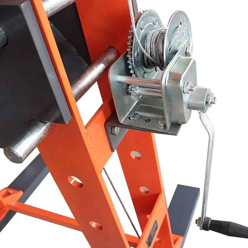 75 Ton Capacity Hydraulic Shop Press, Heavy Duty Pressing, Fully Welded H-Frame, Air & Manual Dual Operation, TMG-SP75 TMG Industrial