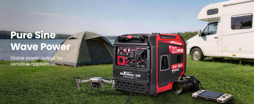 MXR6900DER 6900W Dual Fuel Quiet Gas/LPG Inverter Generator 120V/240V for Home Backup