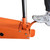 20 Ton Long Reach Chassis Service Jack, Twin Pistons, 9" Ground Clearance, 360° Pivot, TMG-AJL20 TMG Industrial