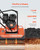 Plate Compactor 7.0 HP Engine 432 sq. in Plate 5400 RPM Ground Compactor Rammer Vevor