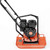 Plate Compactor 7.0 HP Engine 432 sq. in Plate 5400 RPM Ground Compactor Rammer Vevor