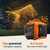 3300W Portable Inverter Generator - Quiet Gas Powered 20A. 60lbs.