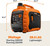 3300W Portable Inverter Generator - Quiet Gas Powered 20A. 60lbs.