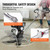 Power Trowel, 46' Walk-Behind Cement Trowel with Float Pan, 14HP Gas-Powered Smooth Concrete Surface Finisher, Heavy Duty Commercial Screed Concrete Cement with Finishing Blade Durvy Supply