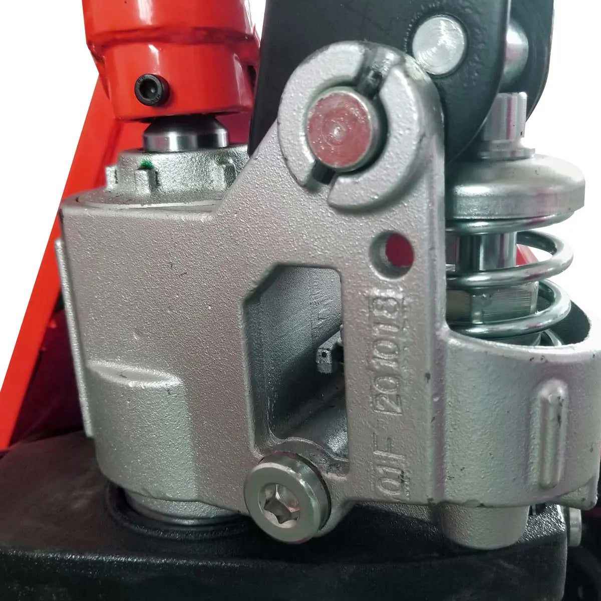 4500 lb Scale Pallet Jack – 2" LCD, Lb/Kg, Poly Wheels, 220° Steering TMG Industrial