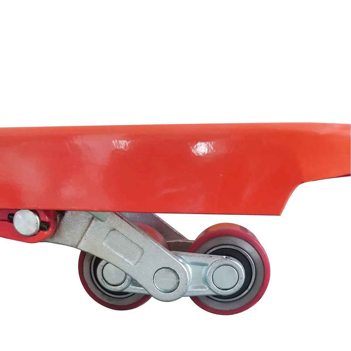 4500 lb Scale Pallet Jack – 2" LCD, Lb/Kg, Poly Wheels, 220° Steering TMG Industrial