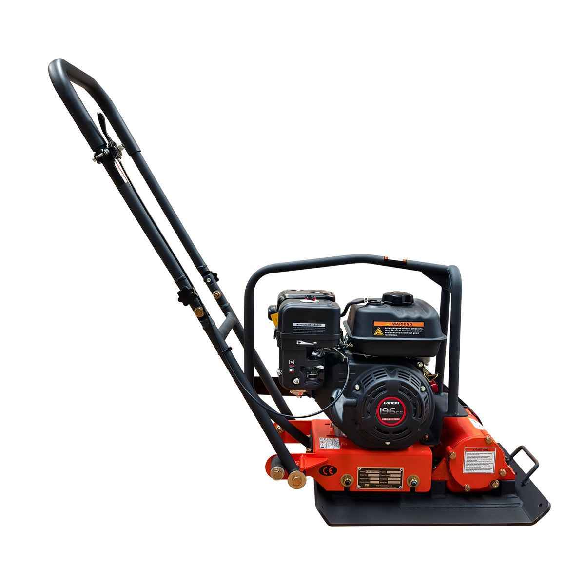 2380 Lbs Heavy-Duty Plate Compactor, 6.5 HP G200F Engine, 8" Compaction Depth, TMG-PC60 TMG Industrial
