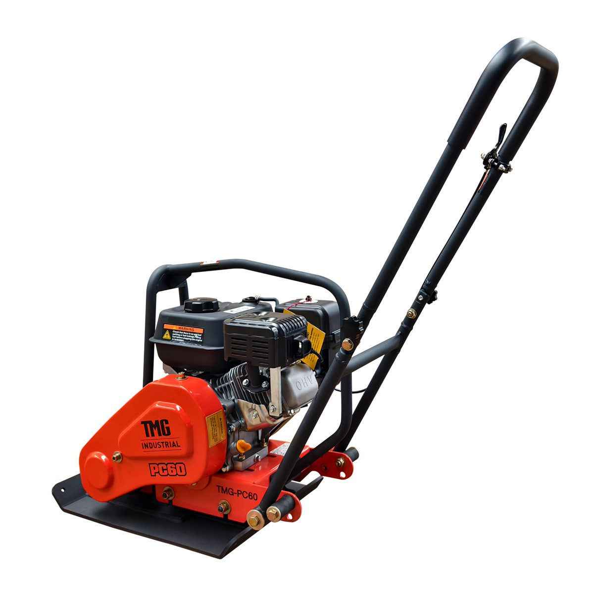 2380 Lbs Heavy-Duty Plate Compactor, 6.5 HP G200F Engine, 8" Compaction Depth, TMG-PC60 TMG Industrial
