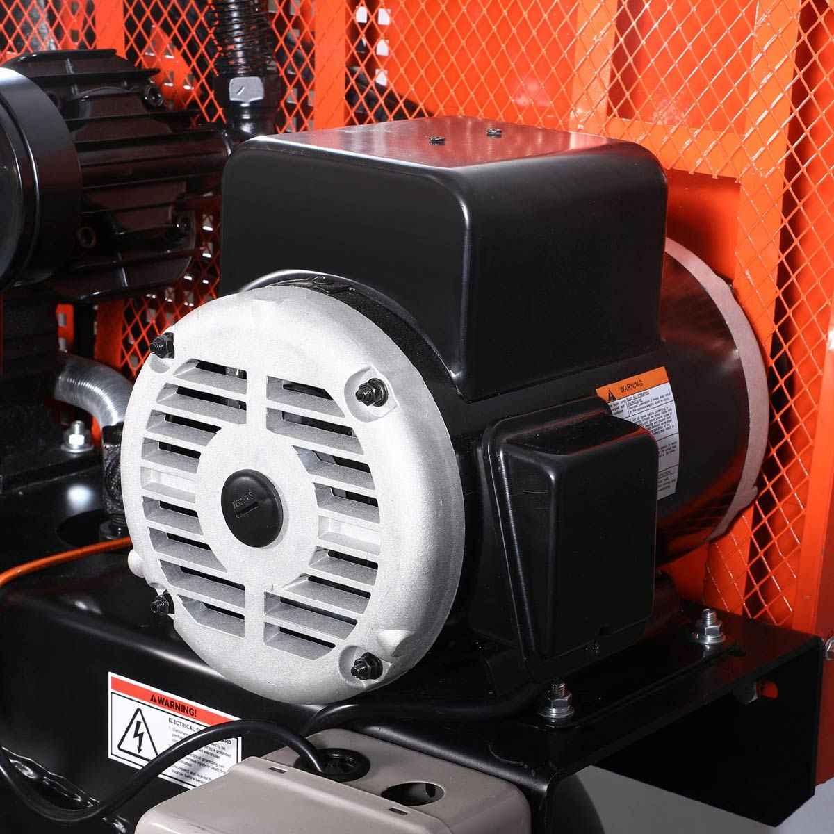 80 Gal 7.5 HP Stationary Electric Air Compressor, 230V 1Ø, 175 PSI, Vertical Tank TMG Industrial