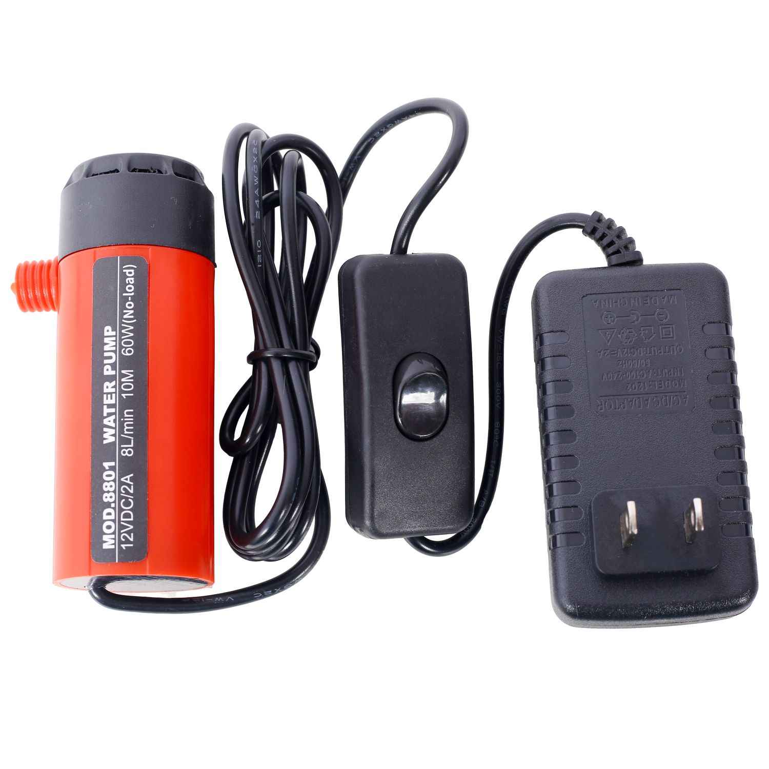 Electric 14" Cut-Off Saw — 120V, 15A, 4,300 RPM, Wet/Dry, 5" Max Cut Depth, Guide Roller (Blade Included) Durvy Supply