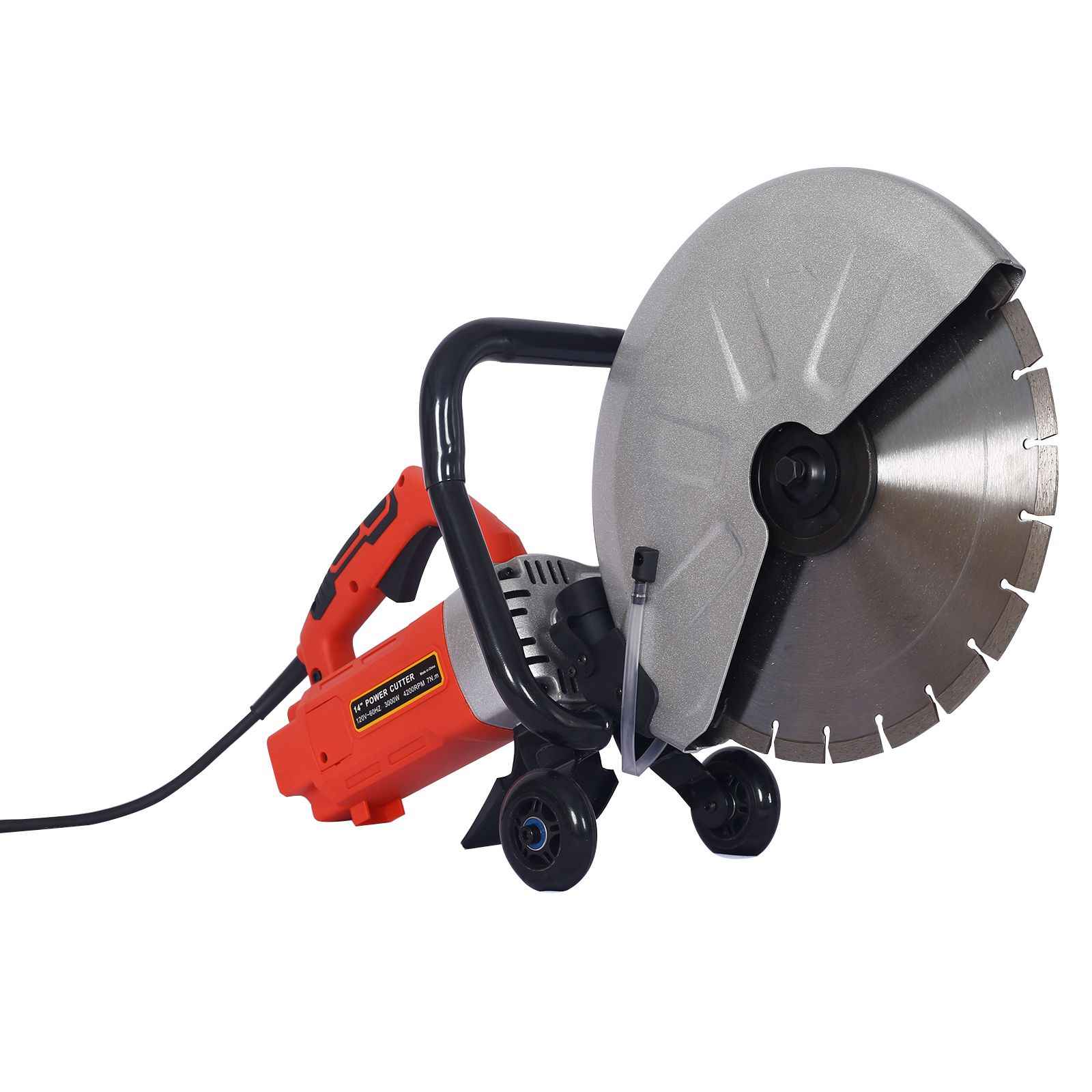 14" Electric Wet/Dry Concrete Cut Off Saw 3000W Durvy Supply