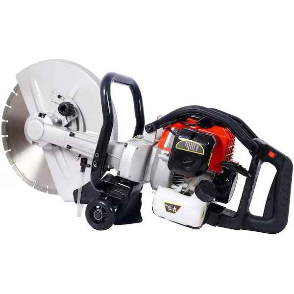 14" Gas Cut Off Saw (2-Stroke, Wet/Dry, 5" Cut Depth) Durvy Supply