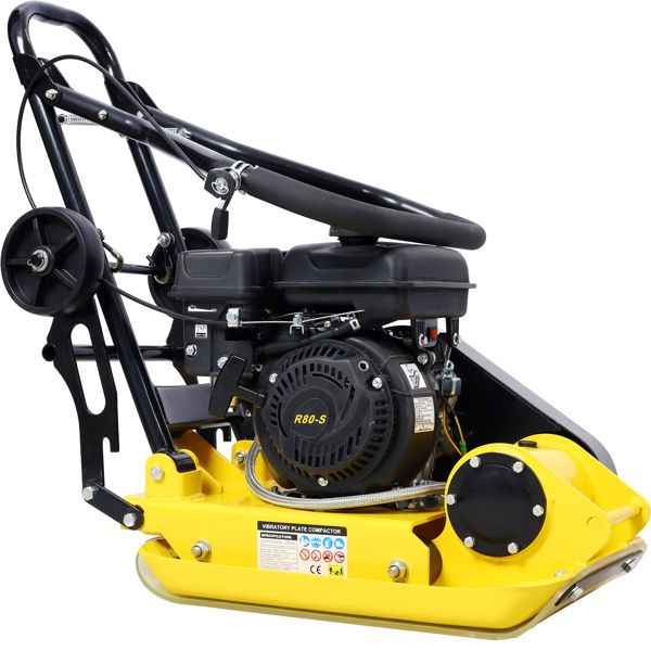 2.5HP Gas Plate Compactor 79.7cc 8200N Force Durvy Supply