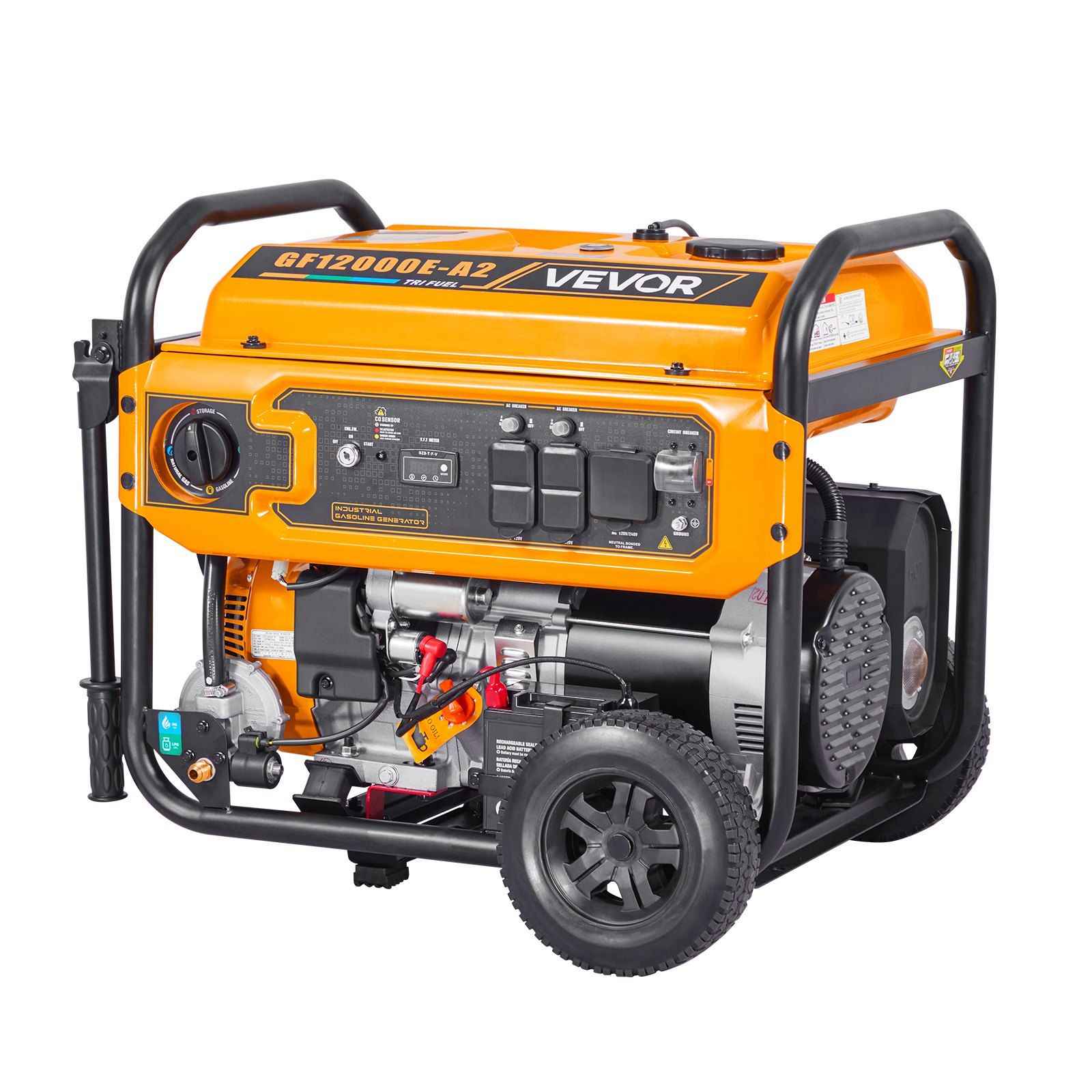 VEVOR 13,500W Tri-Fuel Portable Generator Electric Start Vevor