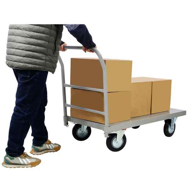 24 x 48 Heavy Duty Platform Truck 2000 lb Capacity Durvy Supply