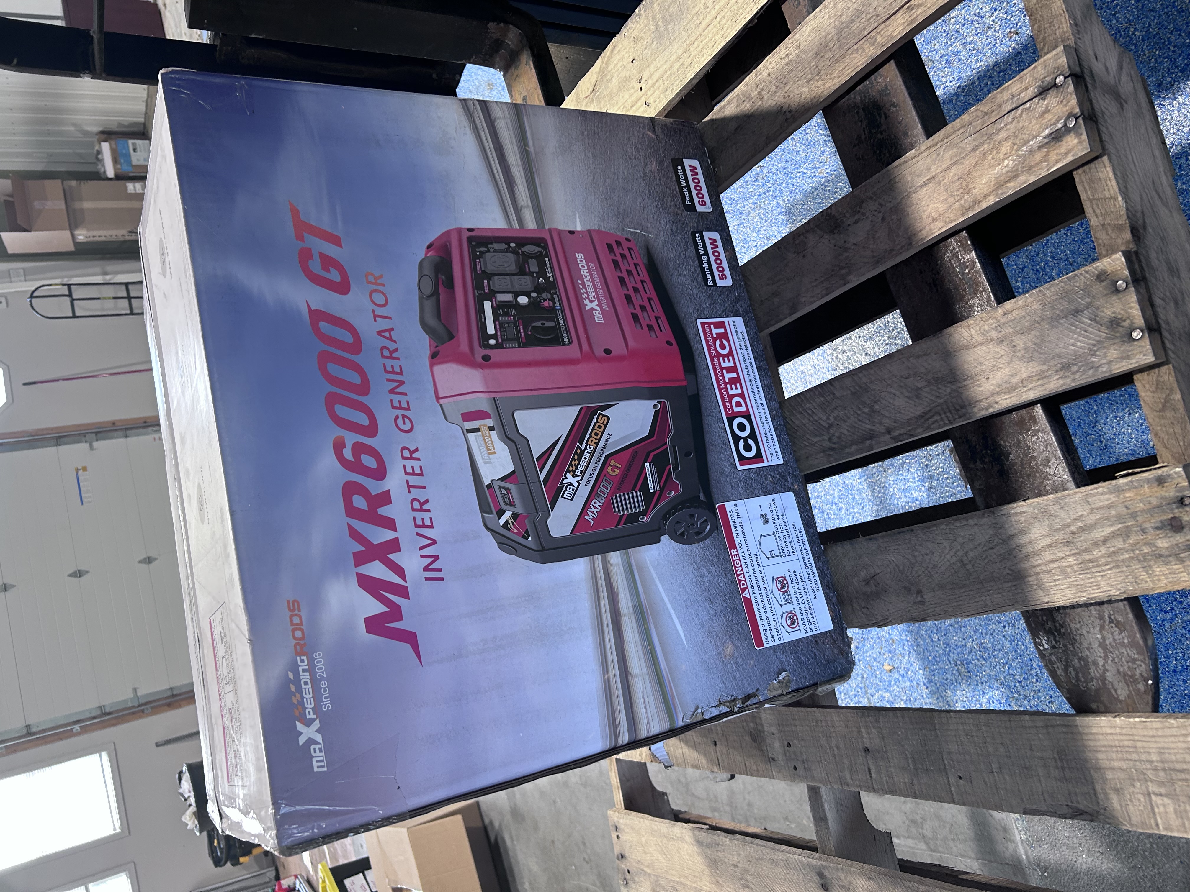 MXR6000 shipping box
