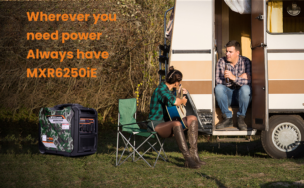 MXR6250IE 5500-Watt Portable Inverter Generator