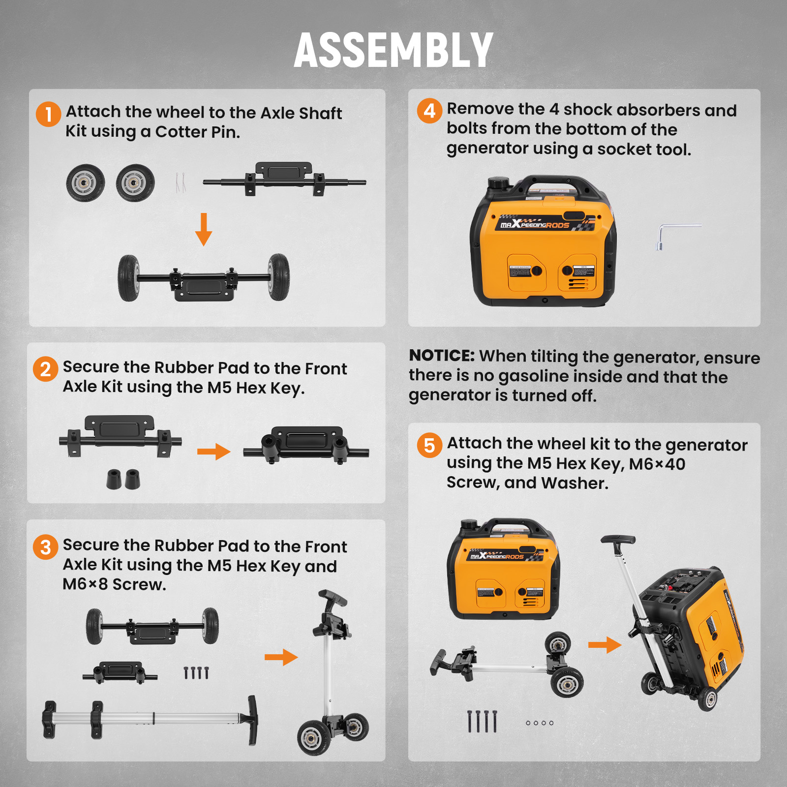MXR Wheel Kit - Free with Purchase.