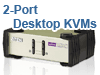 2-Port Desktop KVMs