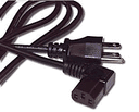 10ft Universal Right Angle Power Cord
