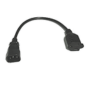 1ft Monitor Power Adapter Cable