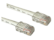 14ft CAT5 Patch Cable - color: White