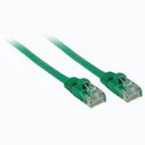 1ft CAT 5 Snagless Patch Cable - color: Green