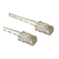1ft Shielded CAT5 Patch Cable - color: White