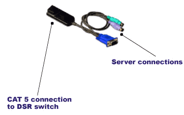 Avocent DSRIQ-PS2 KVM Cable