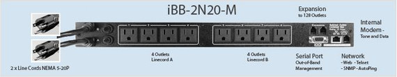Dataprobe iBootBar iBB-2N20-M