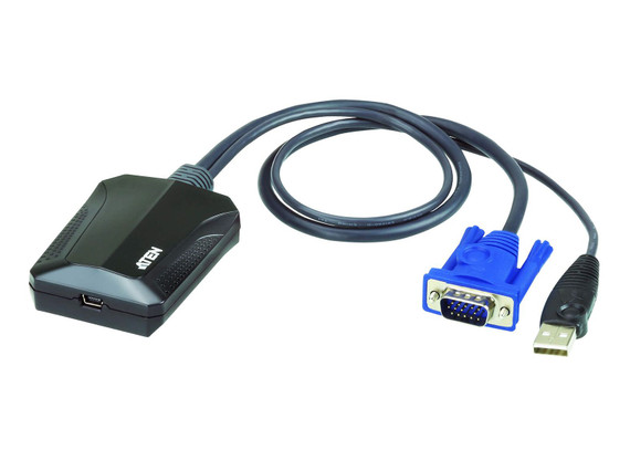 Laptop USB KVM Console Crash Cart Adapter
