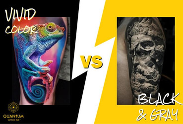 Color vs. Black & Gray Tattoos