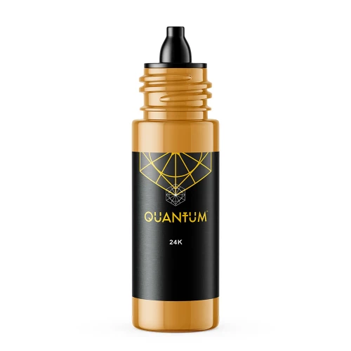 Quantum Original Black & Yellow Tattoo Ink - 24k Gold