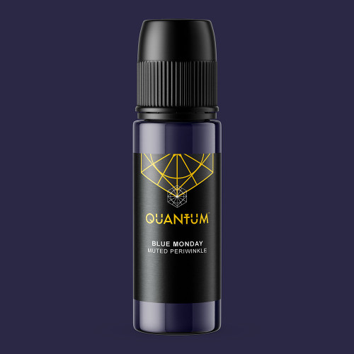 Quantum Original Black & Yellow Tattoo Ink -  Blue Monday 1oz.