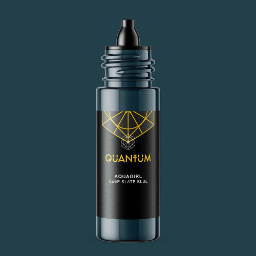 Quantum Original Black & Yellow Tattoo Ink -  Agua Girl 1oz.