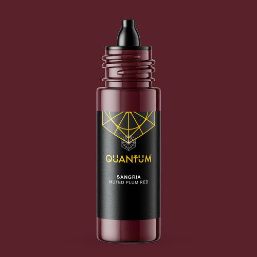 Quantum Original Black & Yellow Tattoo Ink - Sangria 1oz.