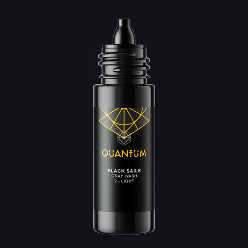 Quantum Original Black & Yellow Tattoo Ink -  Black Sails 2 Light 1oz. & 4oz.