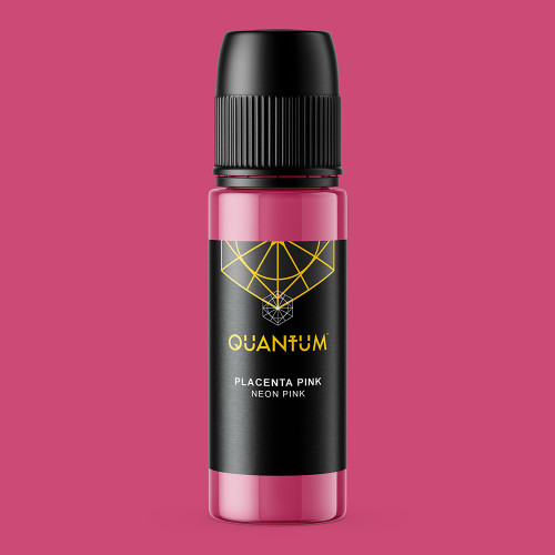 Quantum Original Black & Yellow Tattoo Ink - Placenta Pink 1oz.