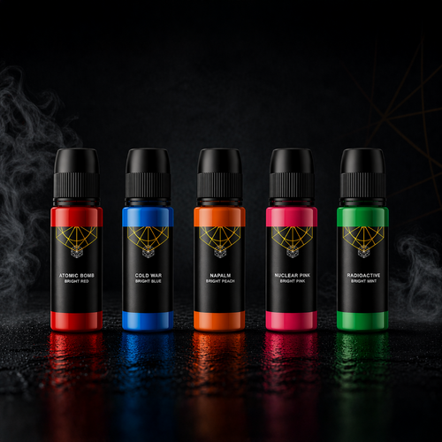 Quantum Original Black & Yellow Tattoo Ink - Quantum Fusion Set